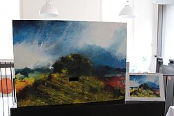 Ein Lahrer Raumwunder und das dazu passende Bild im Raumwunder-Kalender