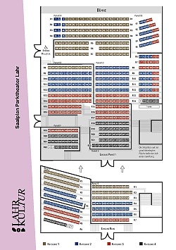 Saalplan Parktheater