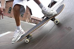 Skater im Schlachthof