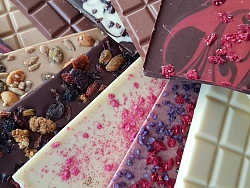 Unterschiedliche Schokoladensorten