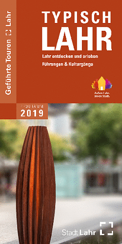 Titelblatt der Broschüre Typisch Lahr