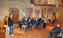 Markus Ibert beim Stadtteiltag 2025 in Burgheim