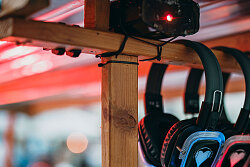 Silent Disco auf dem Marktplatz in Lahr/Schwarzwald