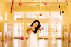 Schlagzeugerin Vivi Vasileva