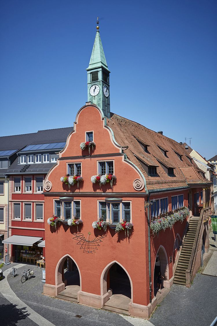 Stadt Lahr - Stiftskirche und historische Innenstadt