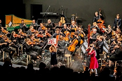 Gruppenbild des Barockorchesters Lahr bei der Aufführung der BaRockOper