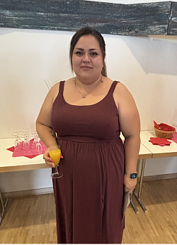 Abschlussschülerin Anna Hummenscheimer