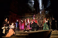 Hier eine Szene aus dem Leben von Martin Luther.