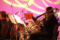 Stadtkapelle bei der Chrysanthemen-Gala