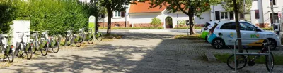 Mobilitätsstation Bikesharing Carsharing Lahr